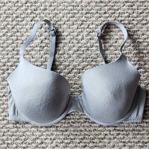 Juniors' SO Gray Bra